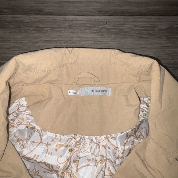 Maurice’s Trench Coat Size 1 - Picture 3 of 10